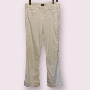 NYDJ Linen Blend Trouser Pants White Size 10